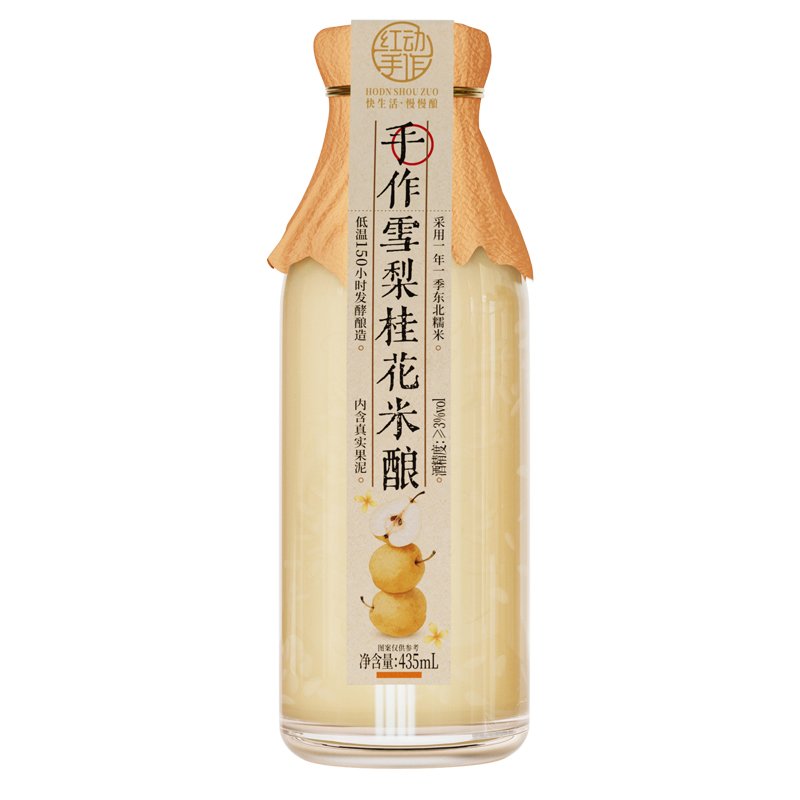 Handmade Snow-Pear Osmanthus Rice Brew 435ml